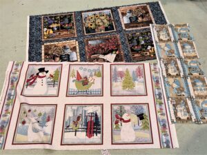 varies quilt panels