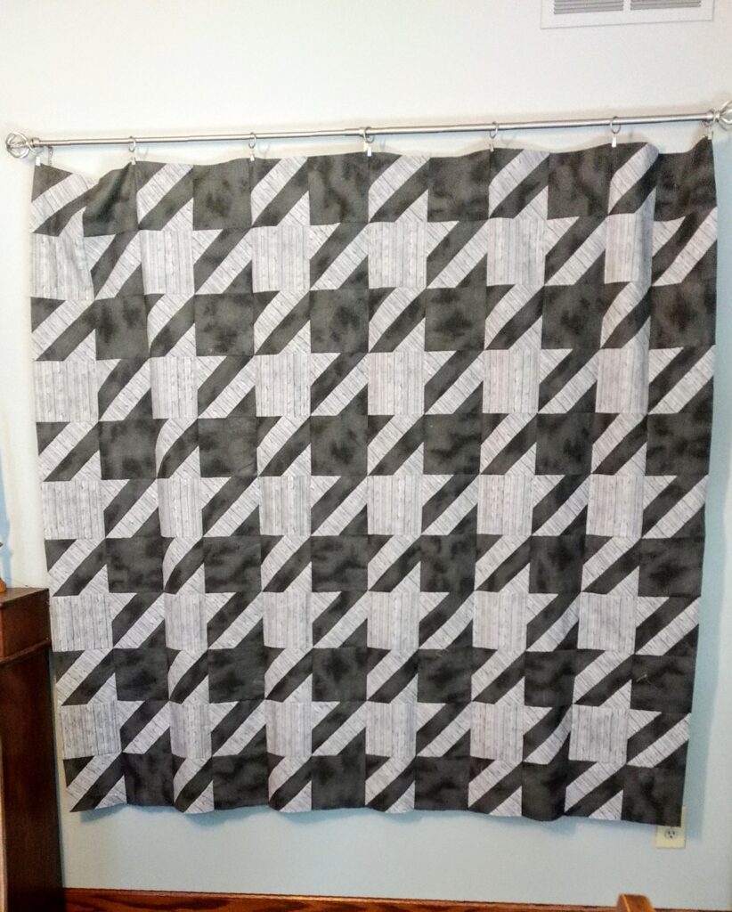 hounds tooth quilt