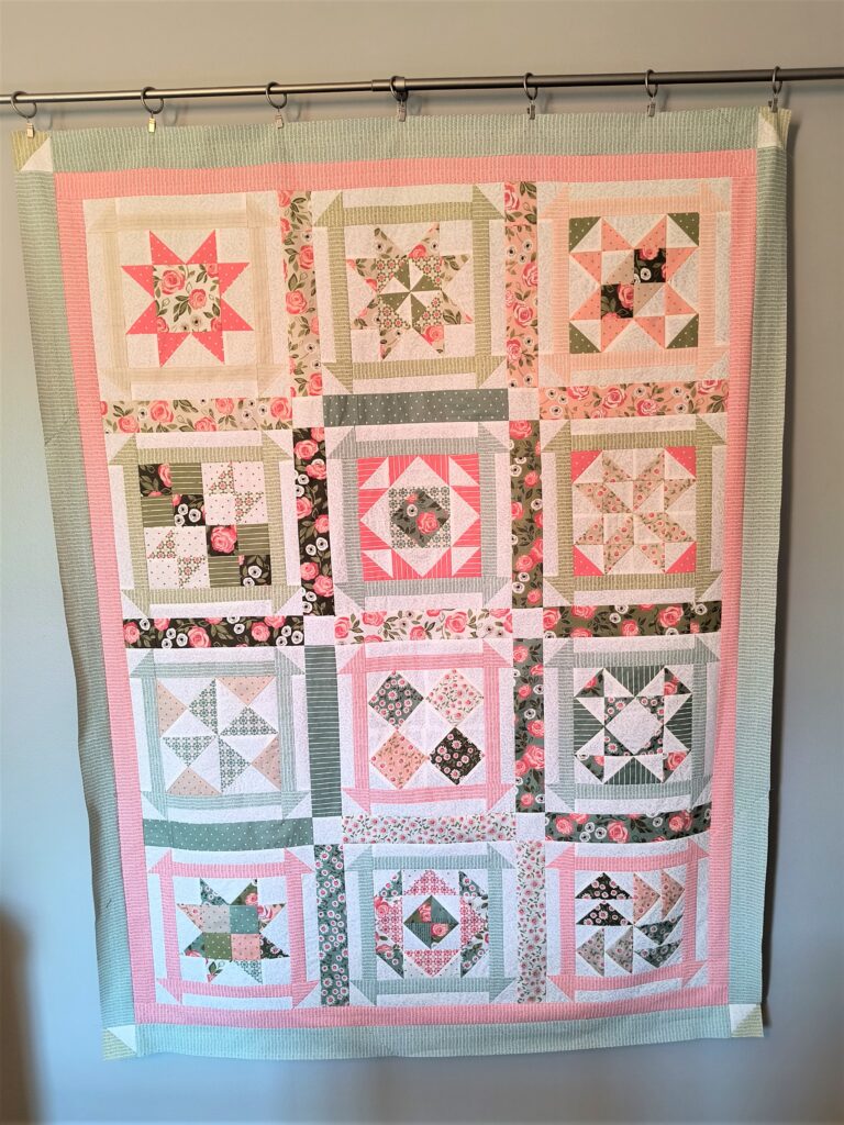 block of the month quilt