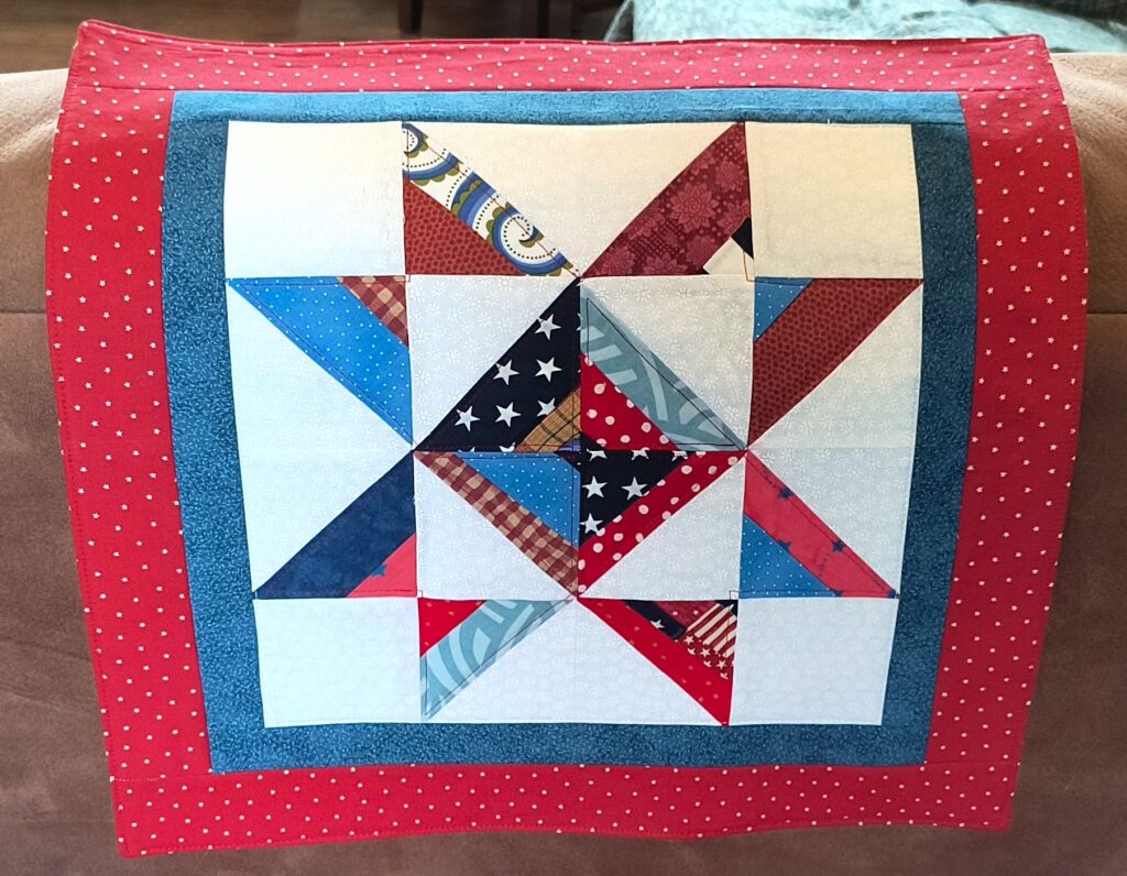 mini star quilt