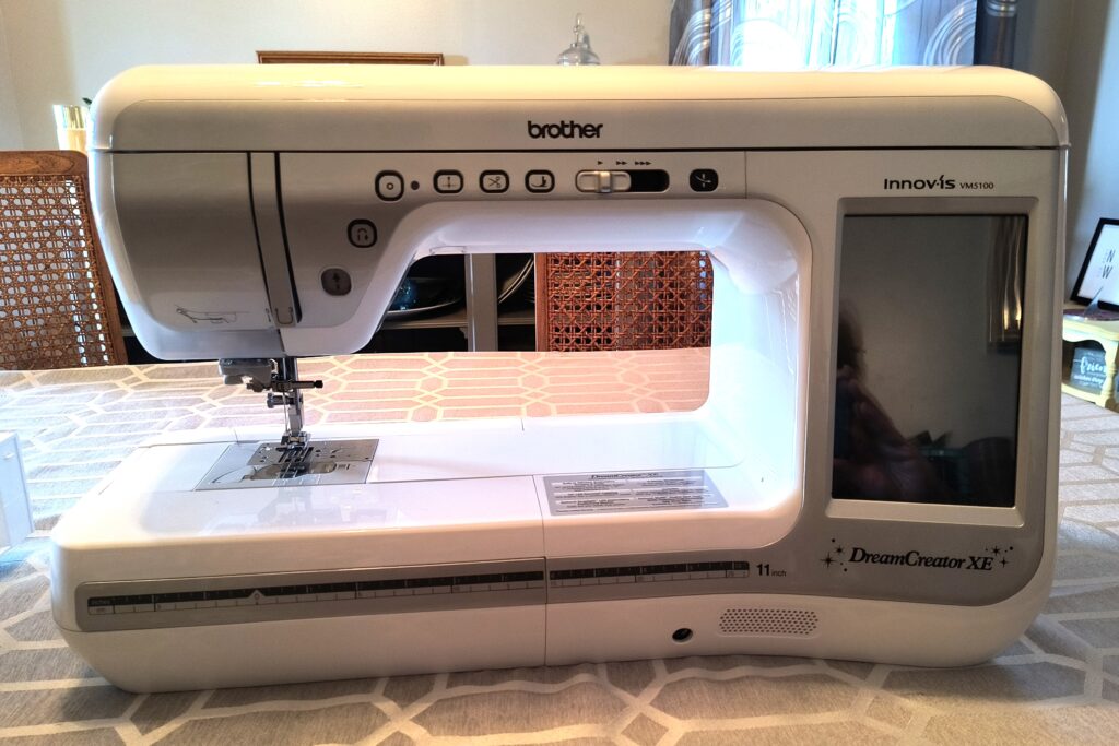 embroidery and sewing machine