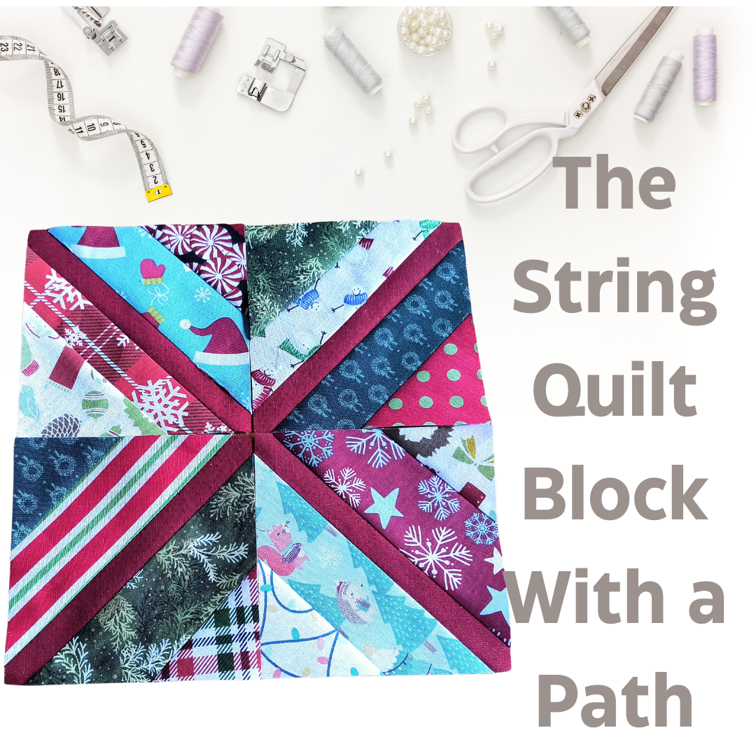 how-to-make-the-string-quilt-block-with-a-path-jerianns-handmade